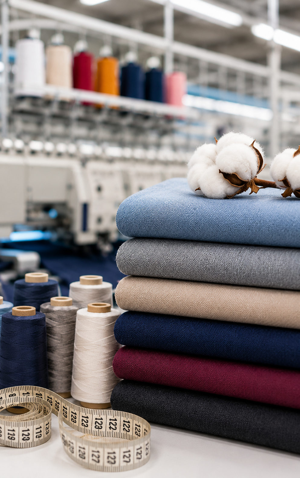 Premium fabrics at Nirvika